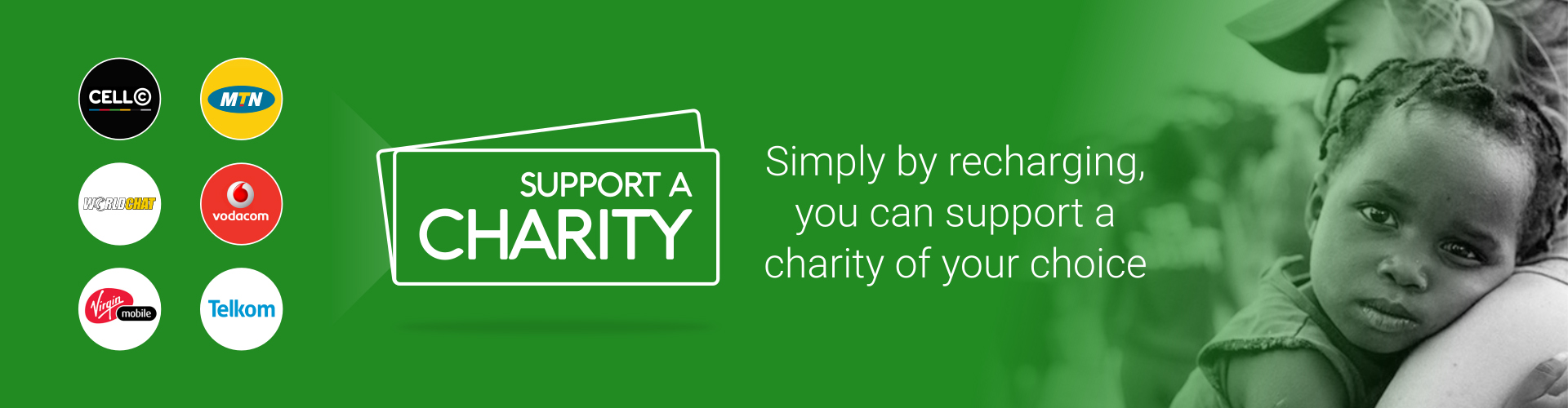 Charity Airtime - Buy airtime to support a charity